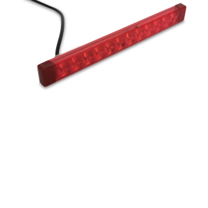 mistlamp, LED, type 250, eindstukken rood