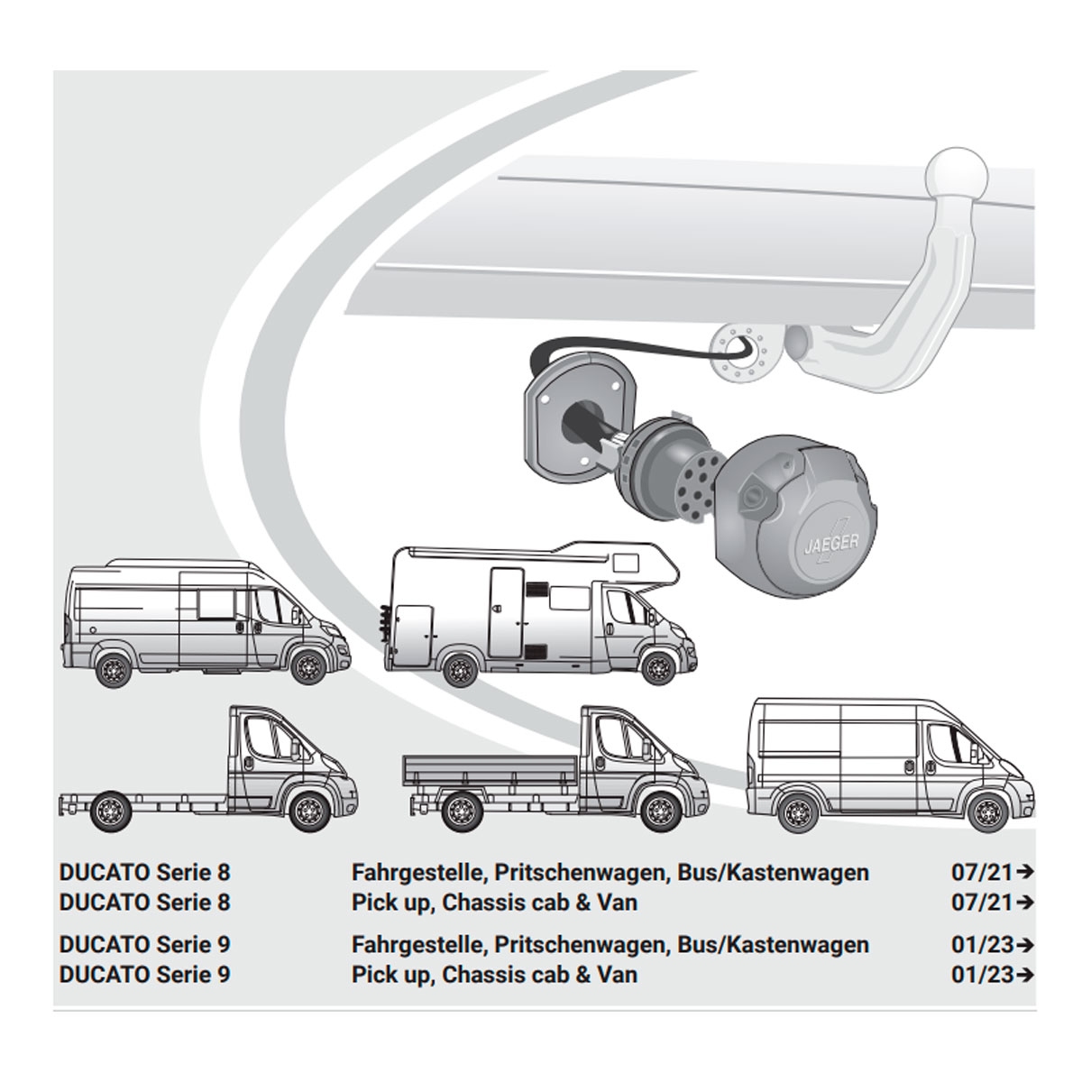 kit de connexion, Ducato (2021 - ..)