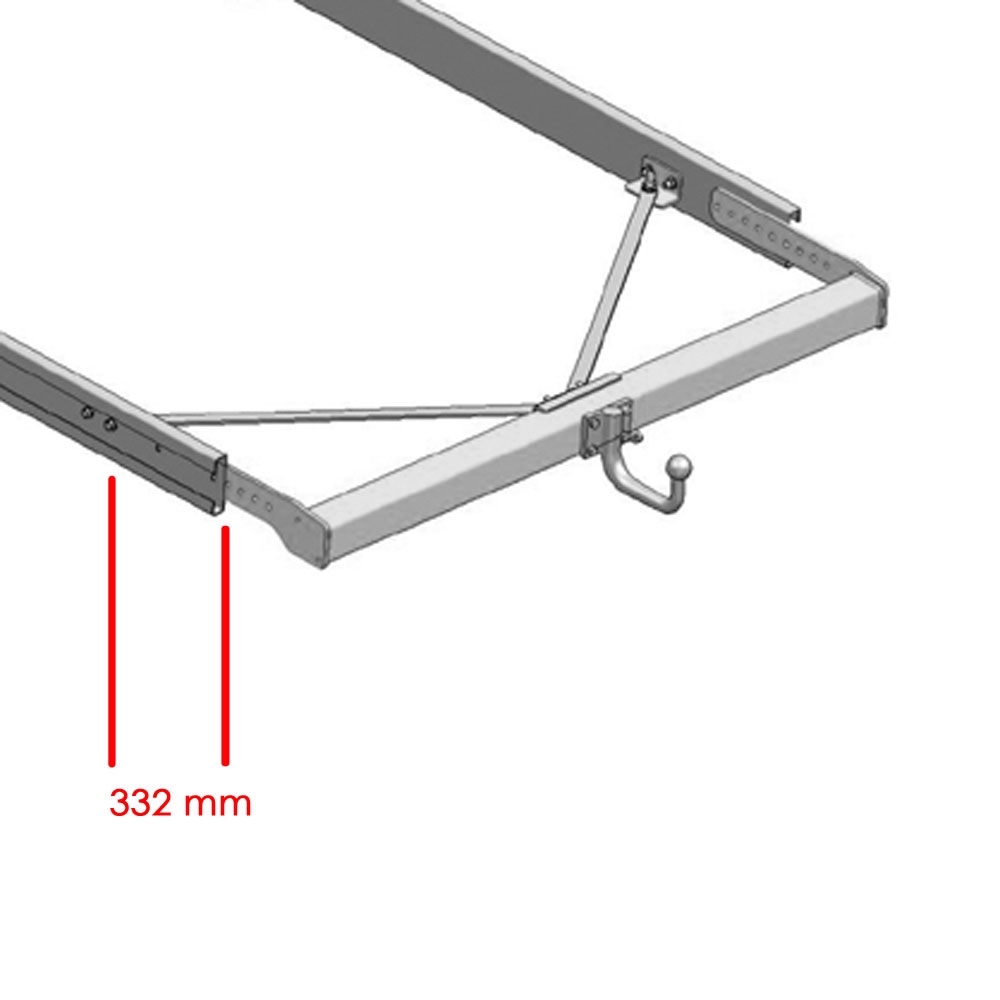 diagonale Verstärkung, AL-KO, 322 mm