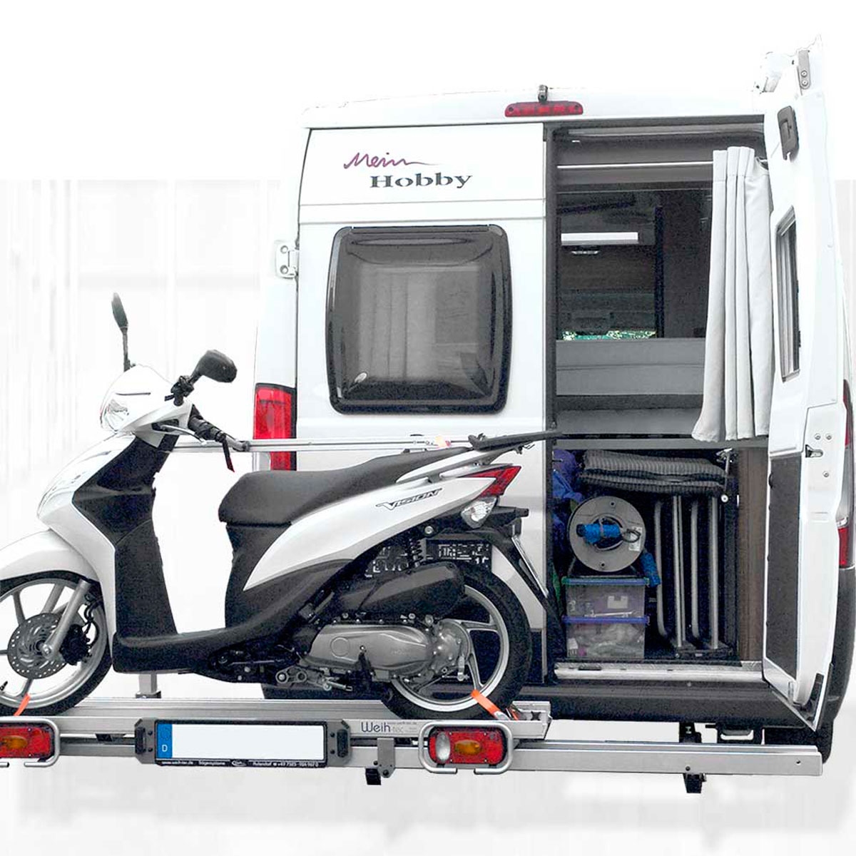 Träger, (Roller / eBike), Bokster, Fiat Ducato (2006 -), lan