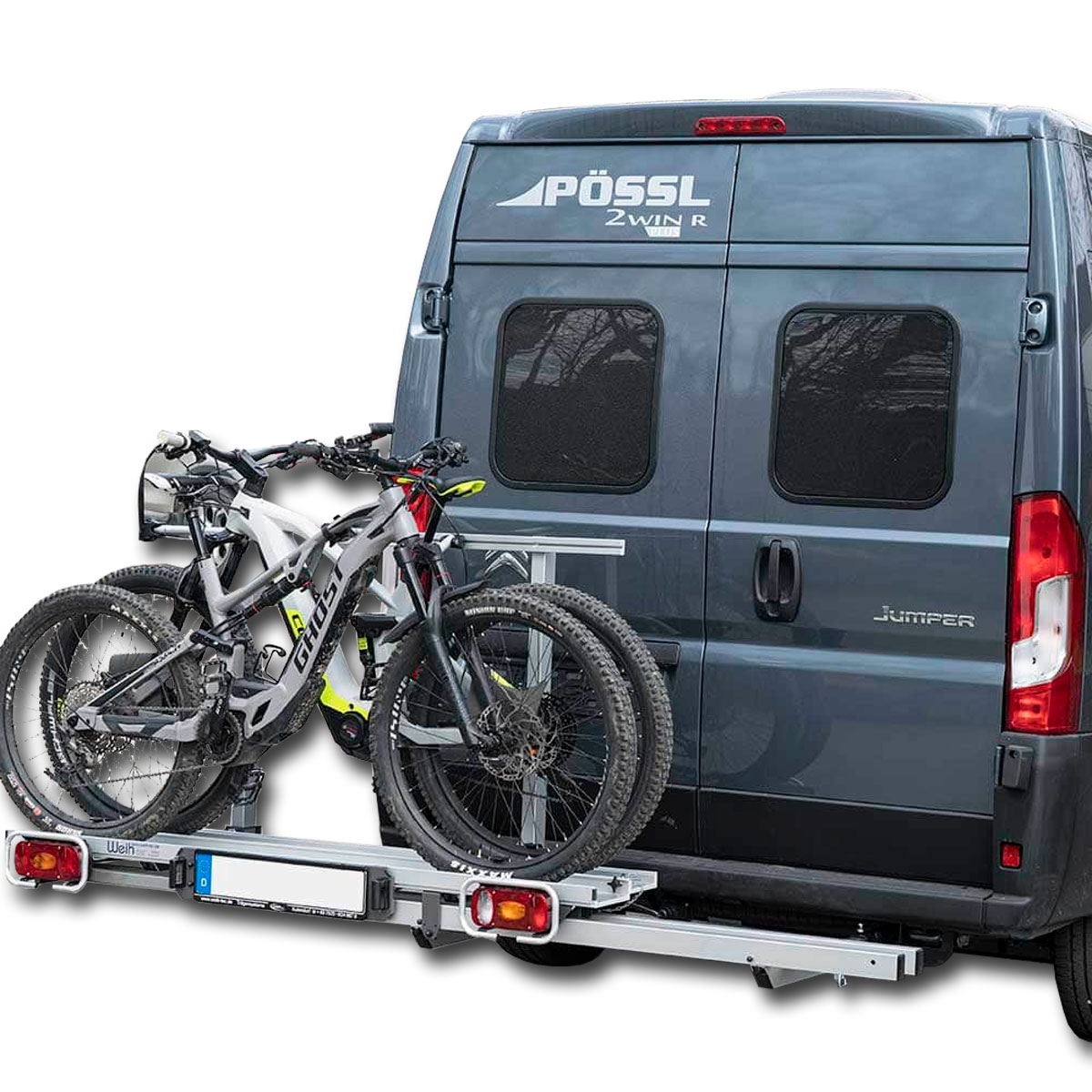 Träger, (Roller / eBike), Bokster, Fiat Ducato (2006 -), lan