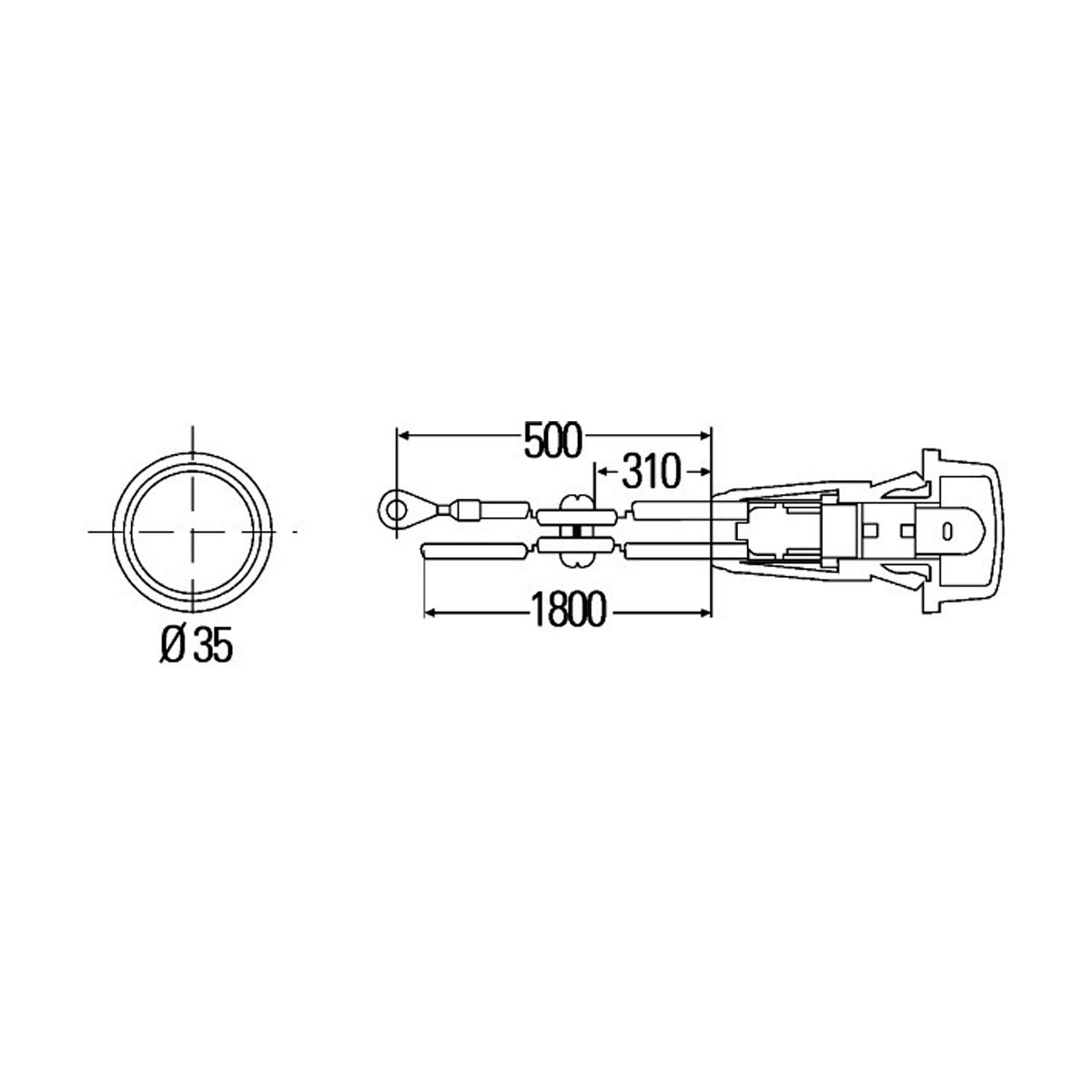 Blinker, Serie 563, Glühlampe