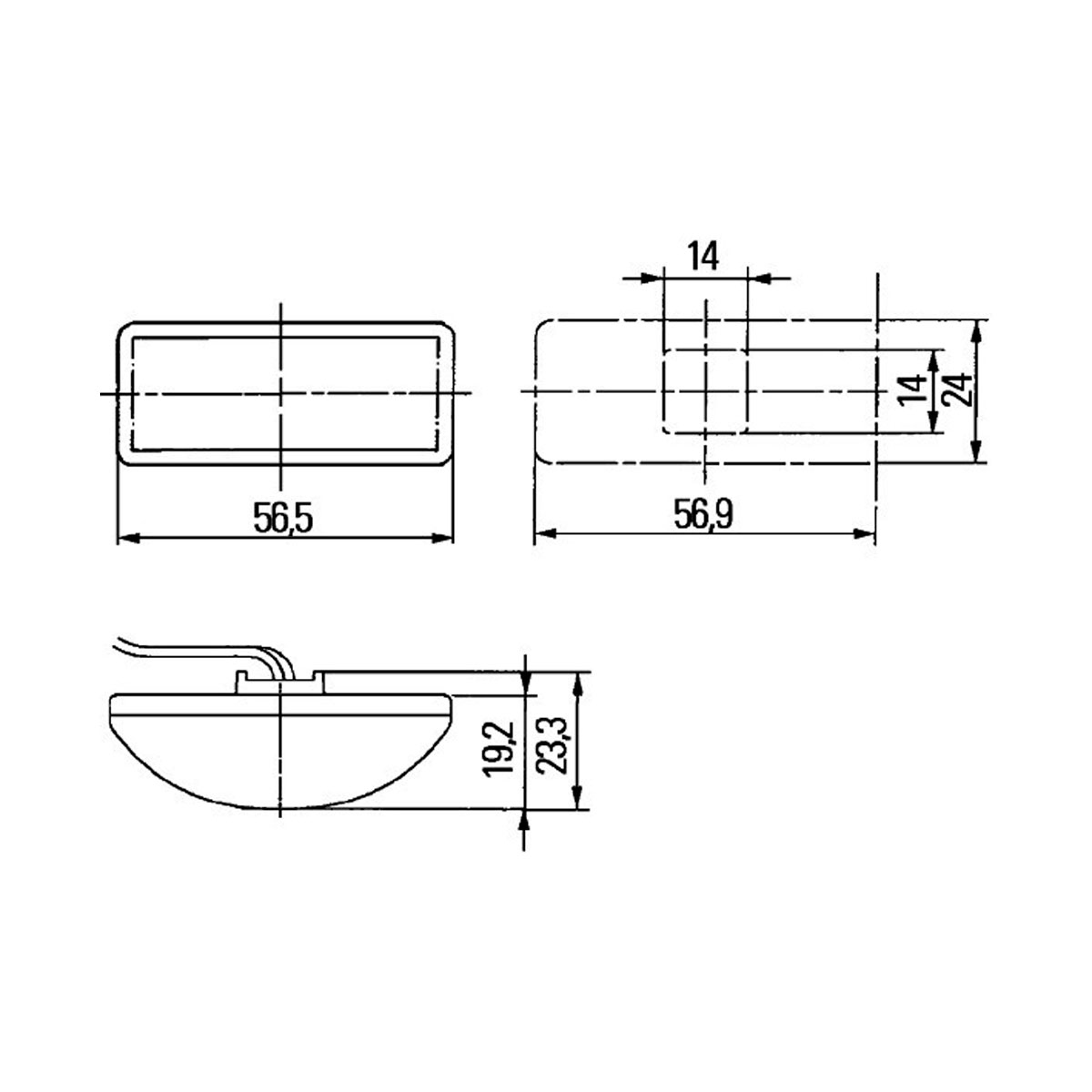 knipperlicht, LED, 008 771 serie