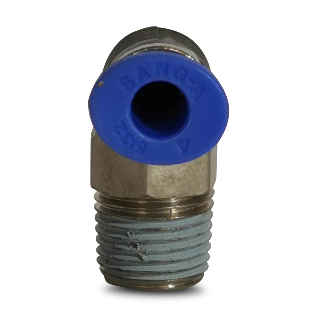 coupling, air, Ø 4mm> 1/8 "angled