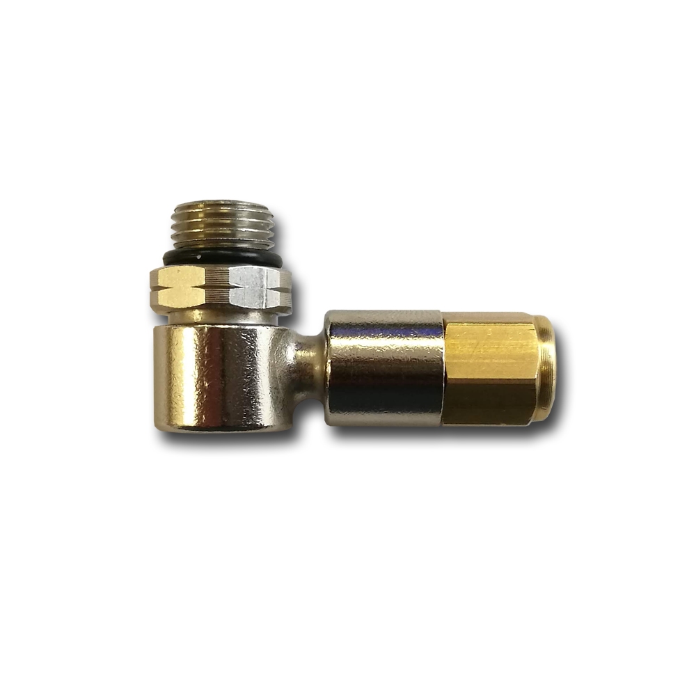 coupling, air, Ø 4mm G1 / 8 "90 °