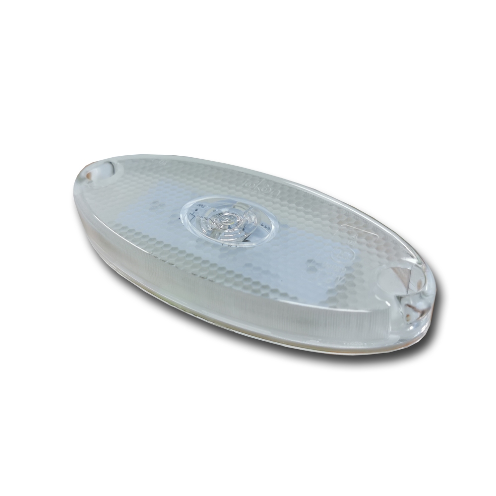 marking, white, LED, PLR2012, 12 volt, incl. reflector