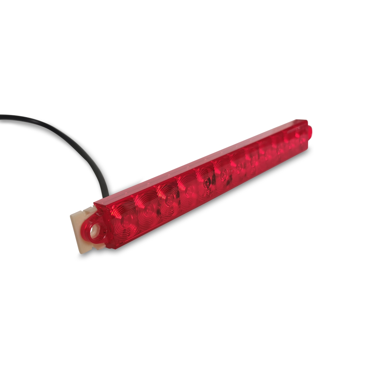 mistlamp, LED, type 250, eindstukken rood