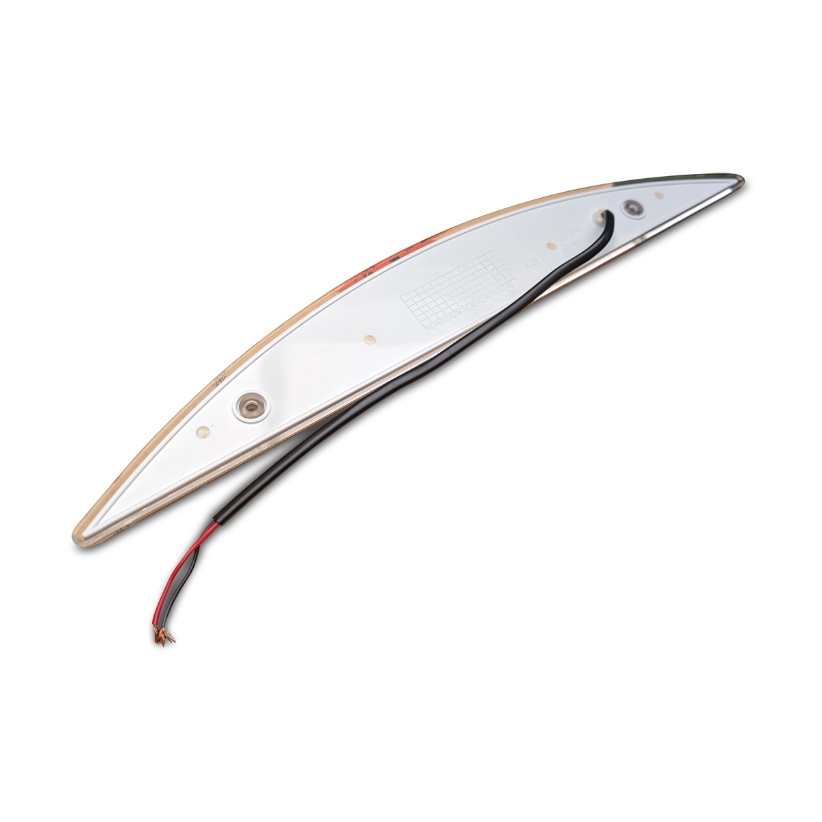 Bremslicht, LED, Typ 22, flache Ausführung, transparent