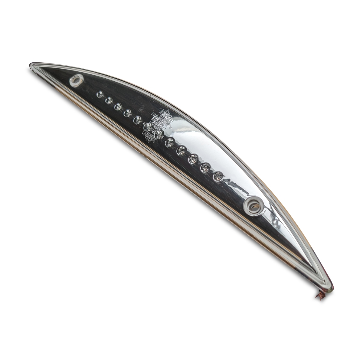 Bremslicht, LED, Typ 22, flache Ausführung, transparent