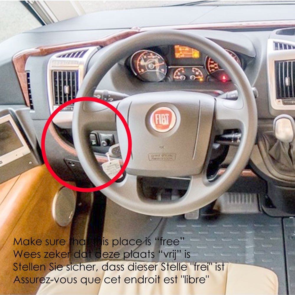 SemiAir, AL-KO AMC, Fiat Ducato (2006 - heden), dashboard