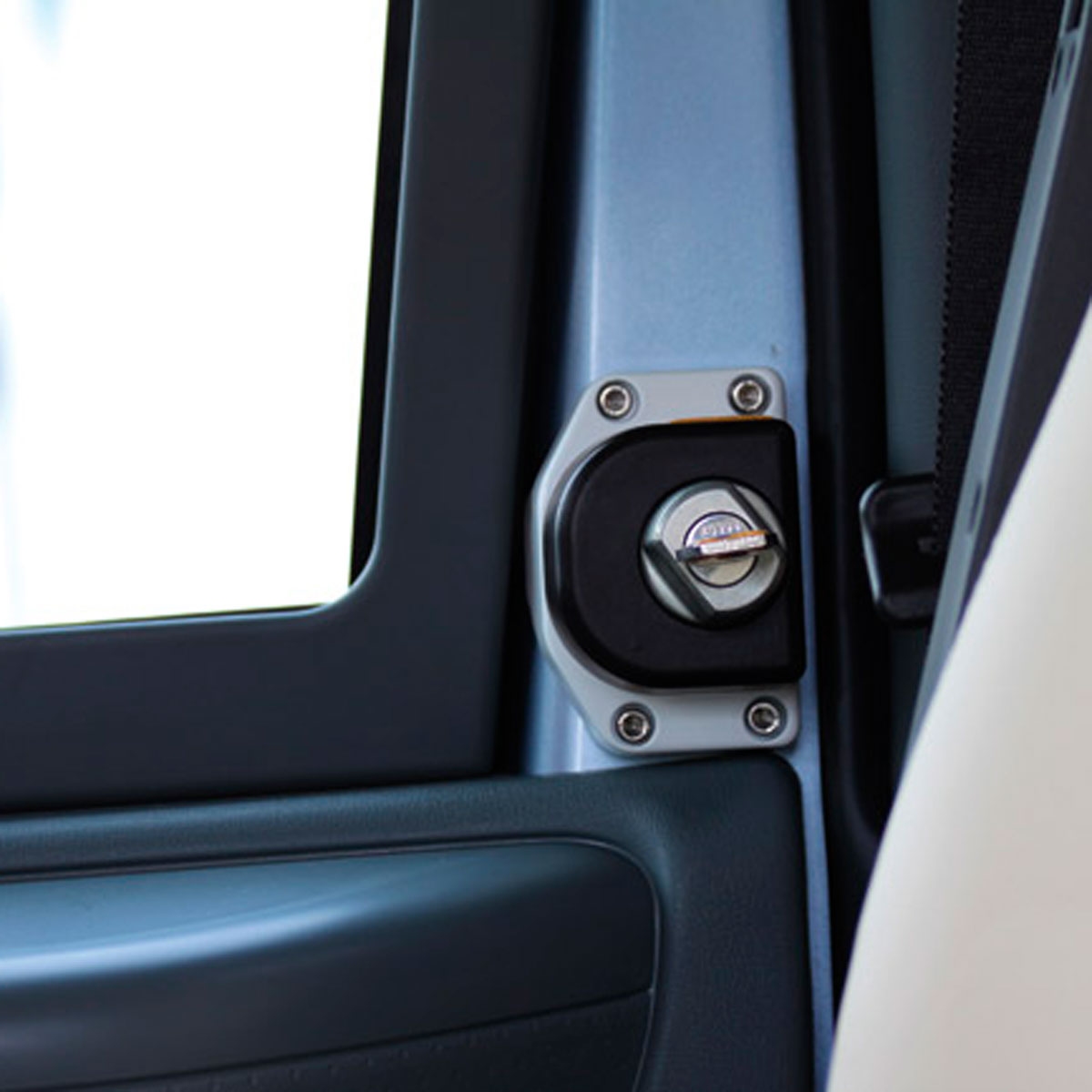 cabine guard, with lock, Ford Transit (2006 - 2013)