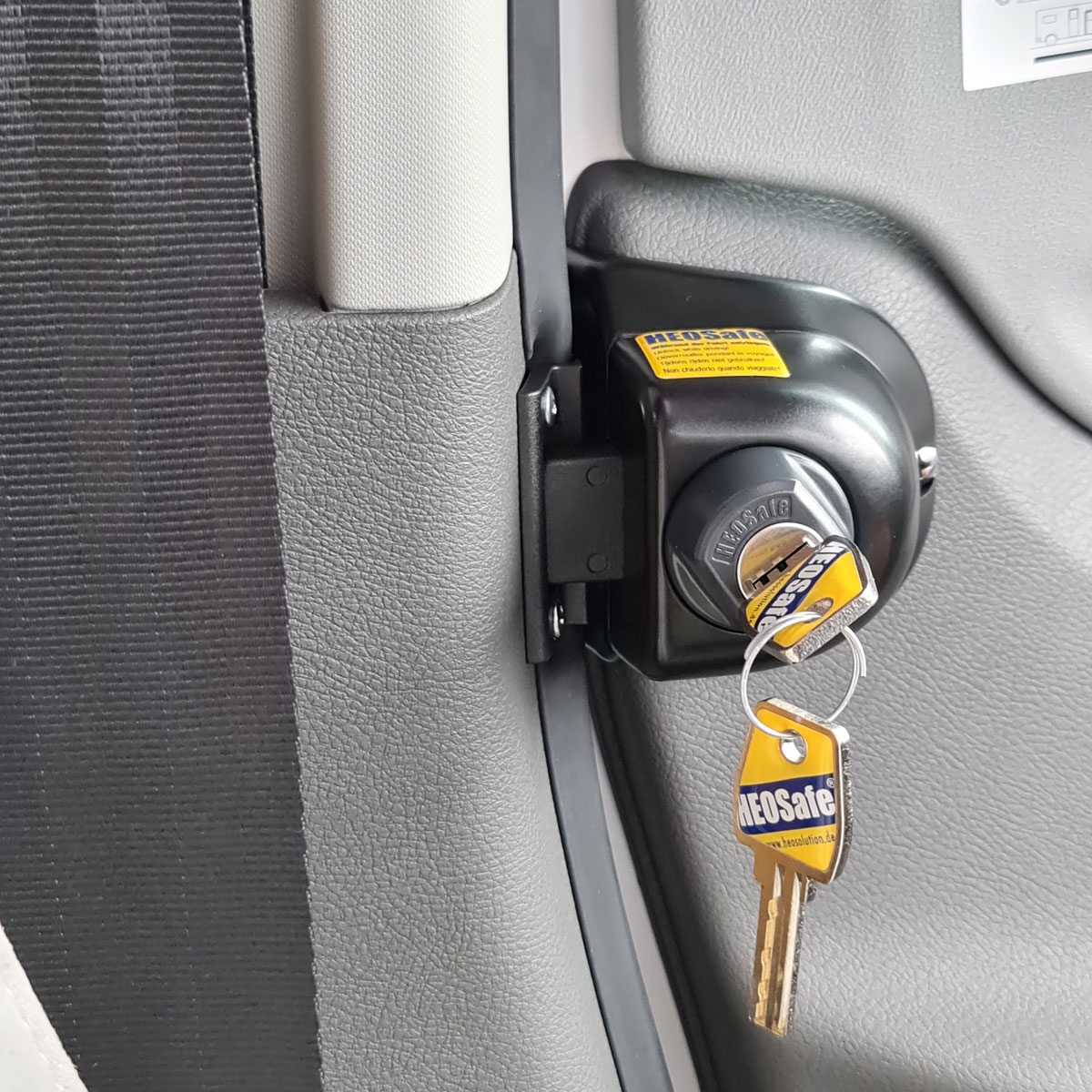 slot, cabine, met sleutels, Ford Transit (2014 - ..)