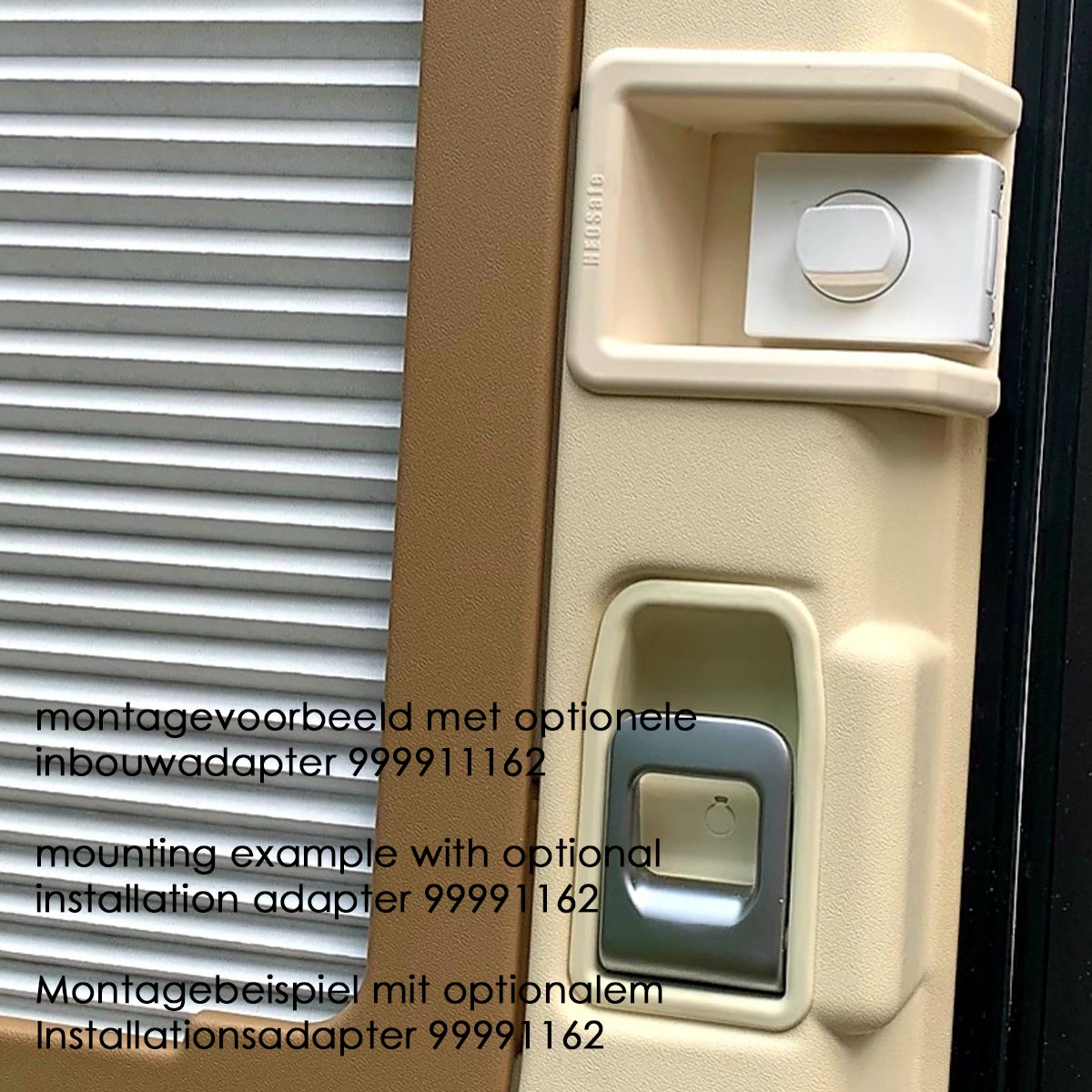 lock, entrance door / hatches, white