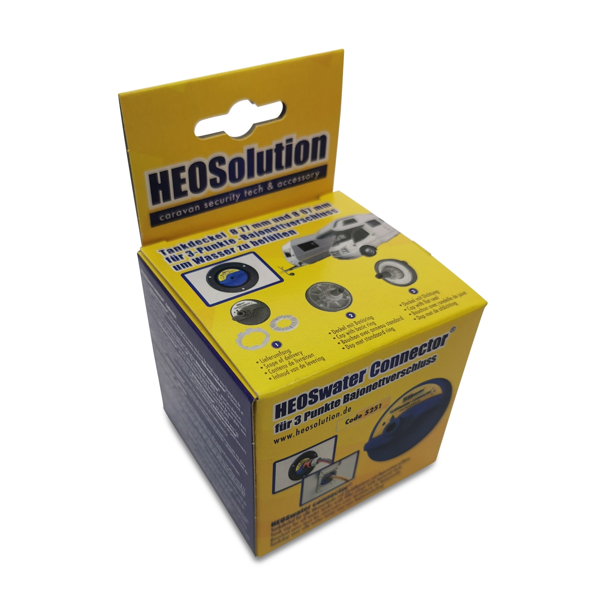 HEOSafe Adapter - HEOSolution - Caravan Security Tech & Accessory